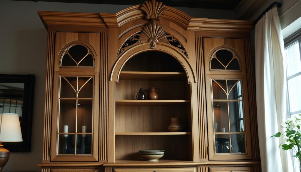 arched cabinet