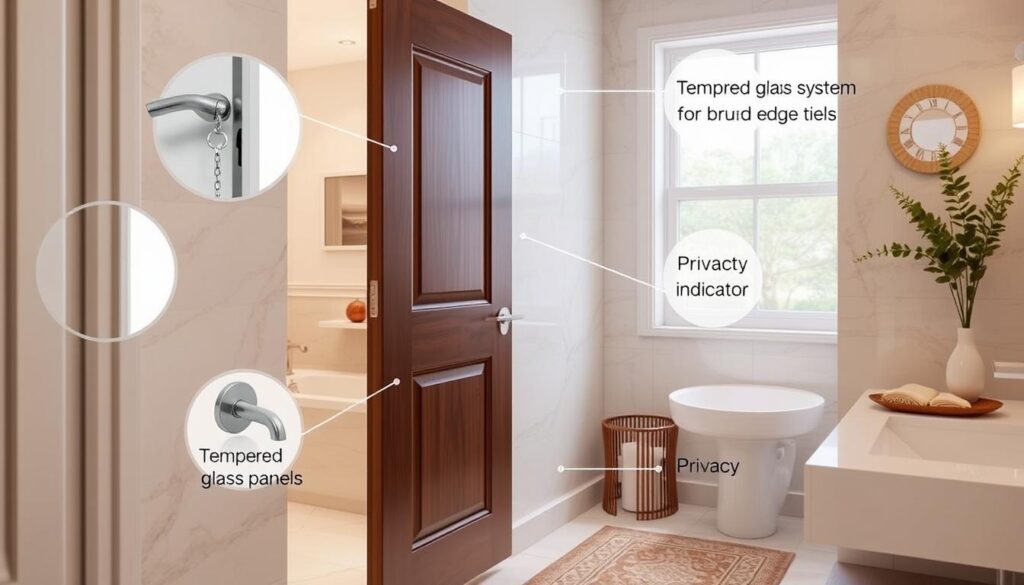 Bathroom Door Safety Features