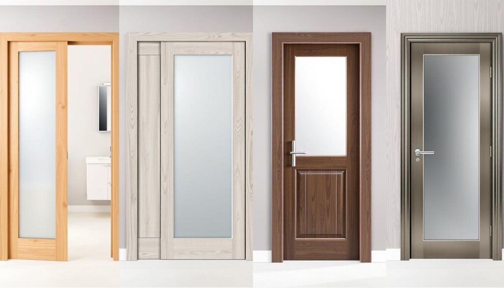 Bathroom Door Types Comparison