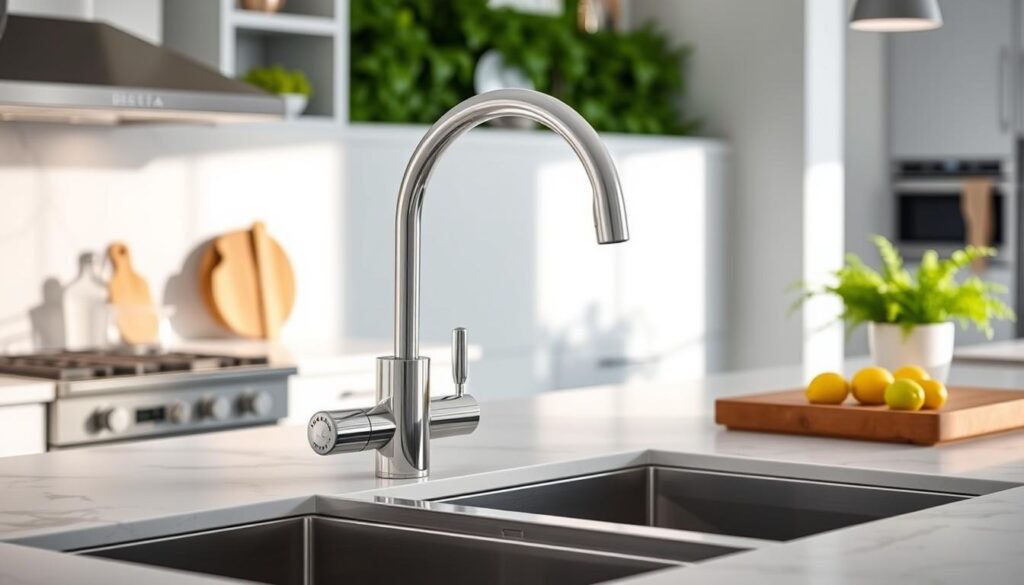 Delta Touch Kitchen Faucet Technology