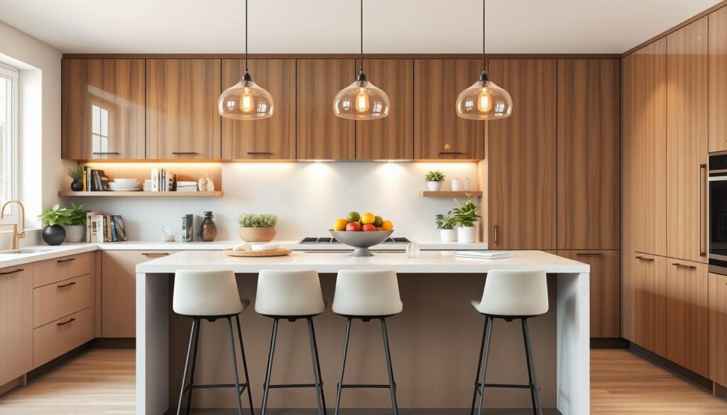 Kitchen Island Storage and Seating