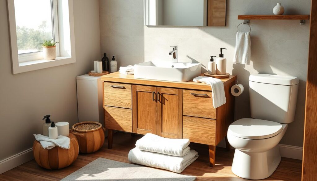 Wood Bathroom Vanity Care