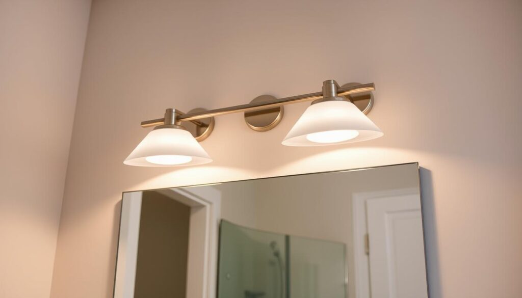 brushed nickel vanity lights