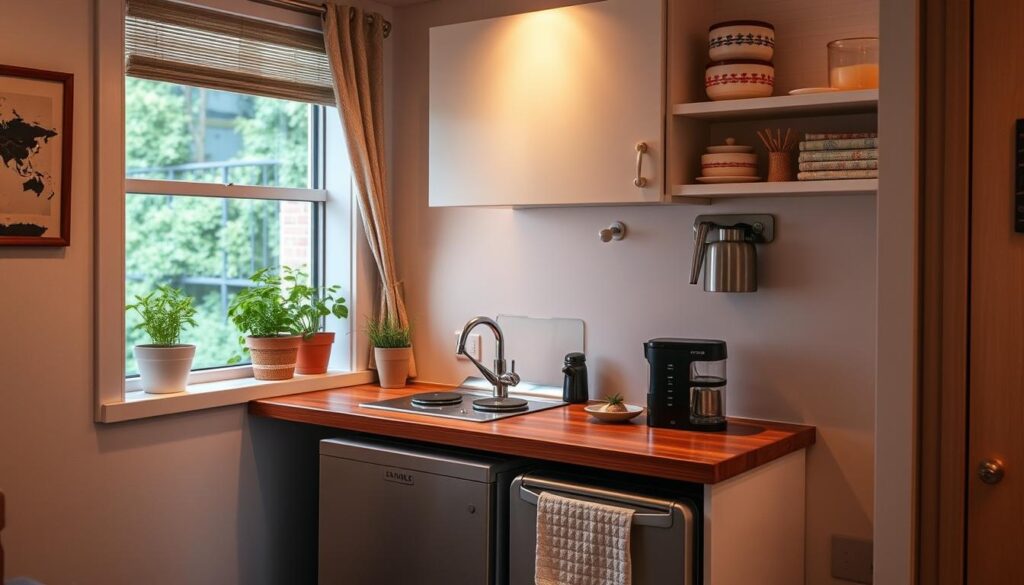 small kitchen unit