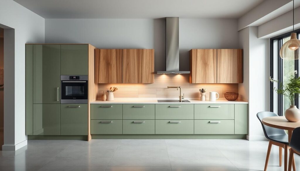 two-tone kitchen cabinets