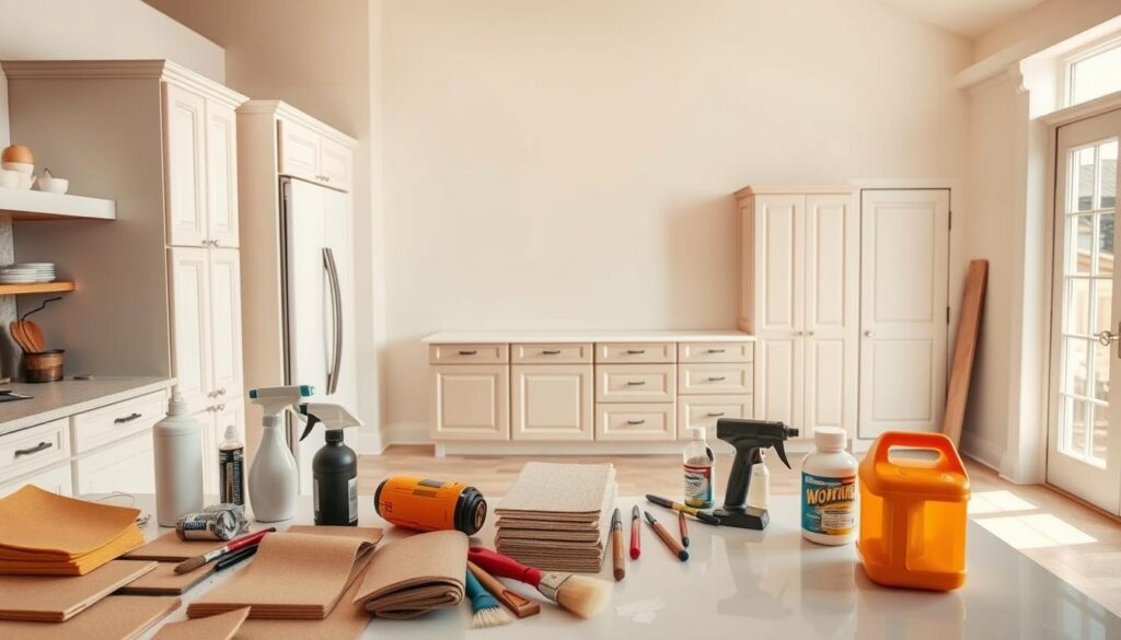 DIY Cabinet Refinishing Preparation