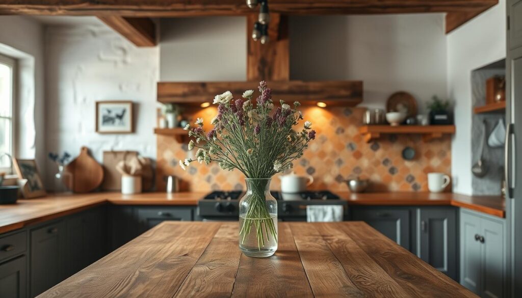 Farmhouse Backsplash Design