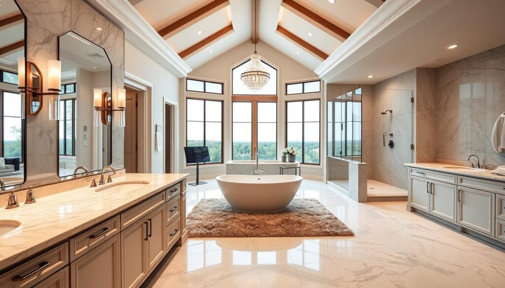 Luxury Bathroom Materials and Finishes