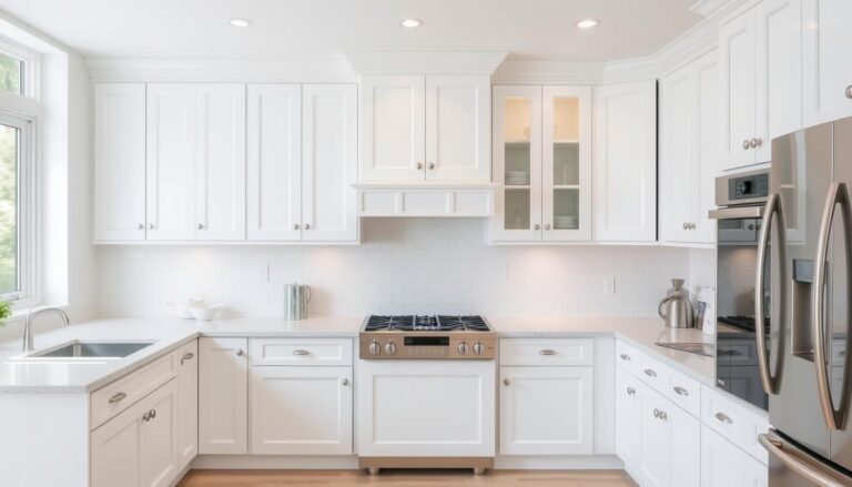 repainting kitchen cabinets same color as wall